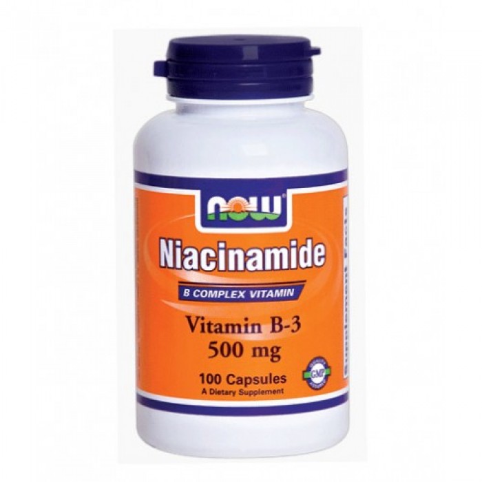 NOW - Vitamin B-3  500mg / 100caps.